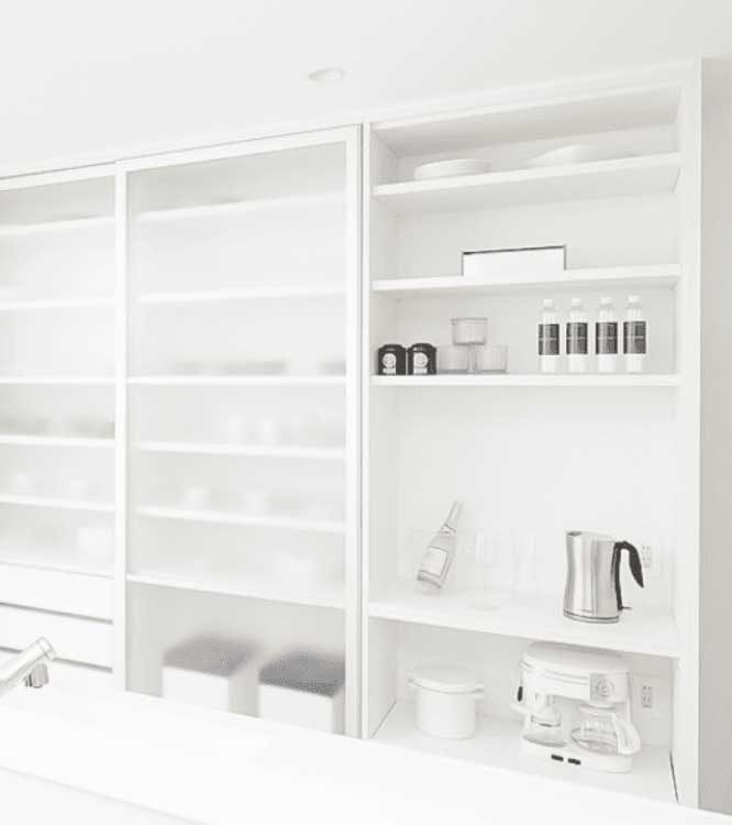 キッチンバック収納