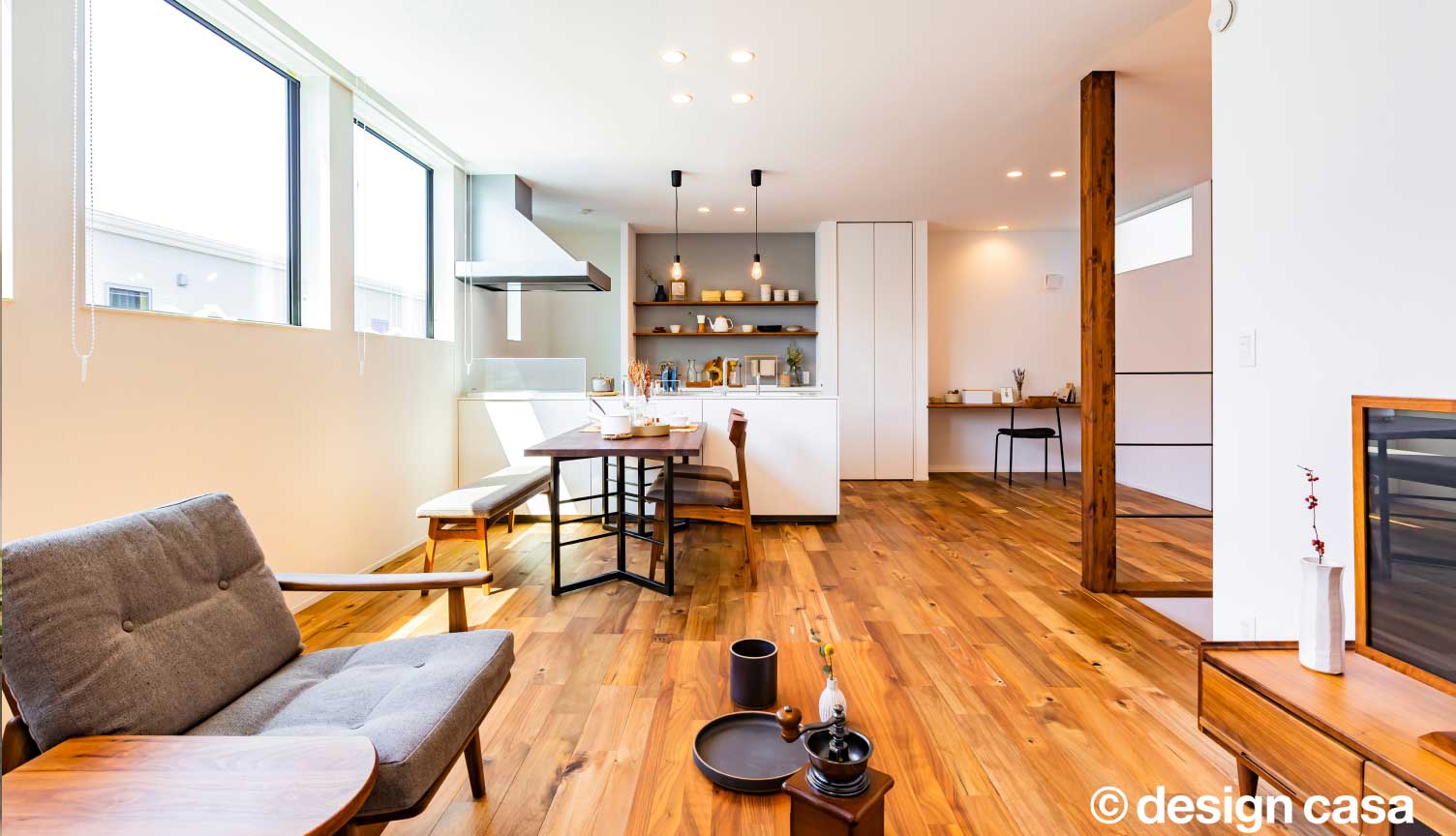 変わりゆく時間も、家族の絆を育む間取り