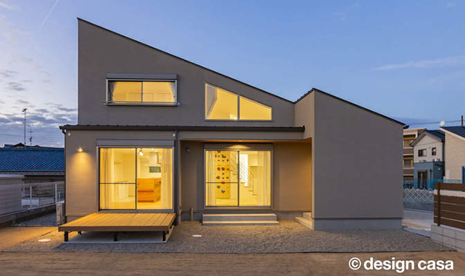 子供たちが遊びまわれる家