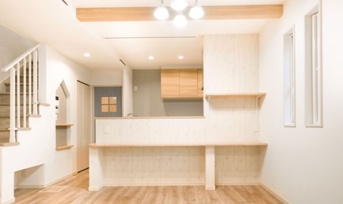 大人かわいいフレンチカントリーな家