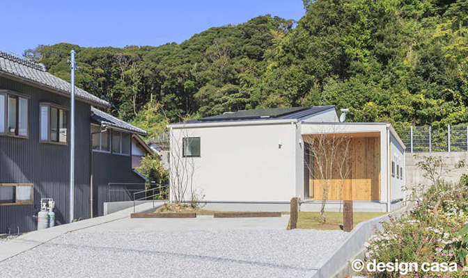 家族の温もりに包まれた フラットハウス